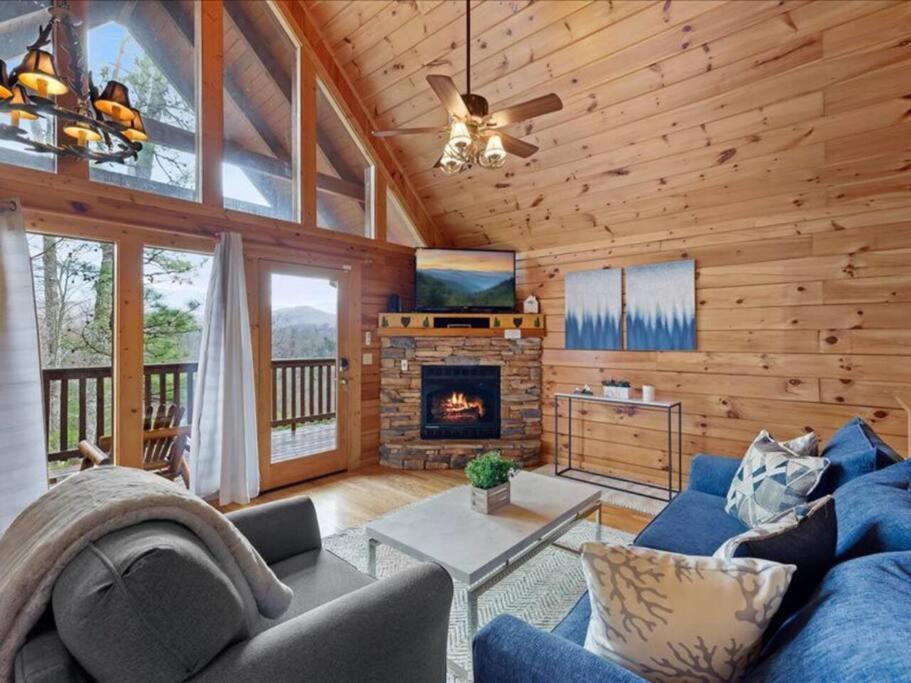 Breathtaking Views Of The Smokies, 3 Mins To Gatlinburg Villa Kültér fotó